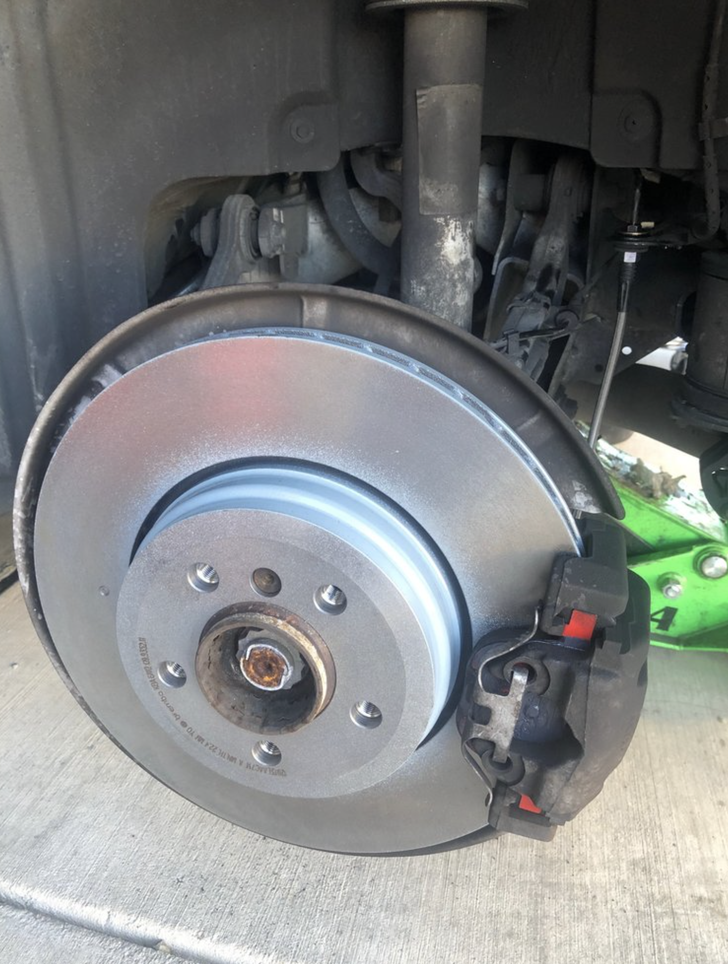 this image shows brake repair in Centennial, CO